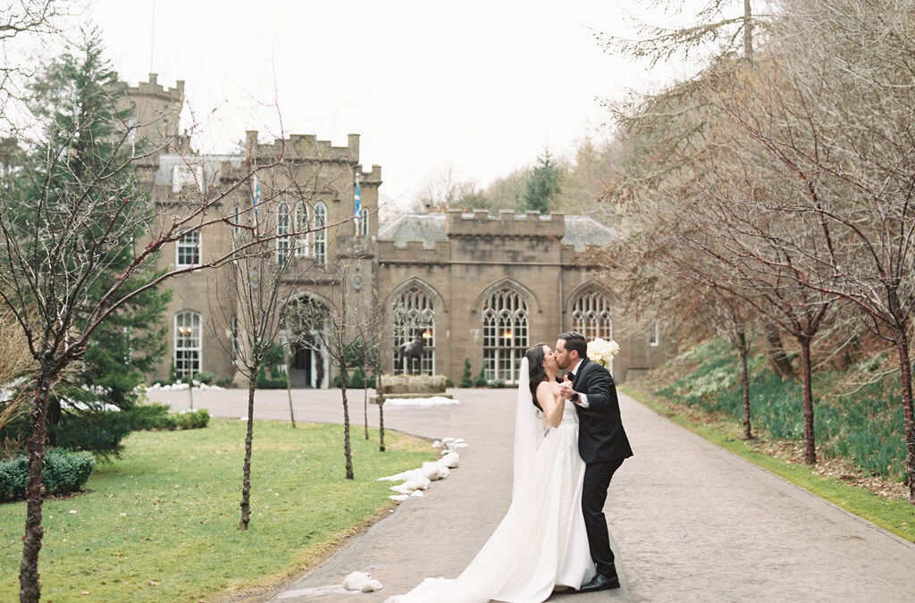 Drumtochty Castle, Scotland: Sara + Josh
